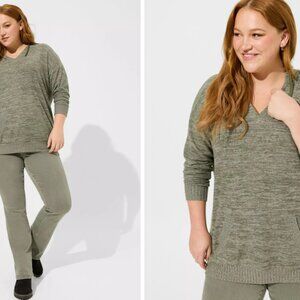 Torrid Relaxed Super Soft Plush Tunic Hoodie